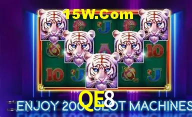 Tela de boas-vindas e lobby de jogos do aplicativo QE8